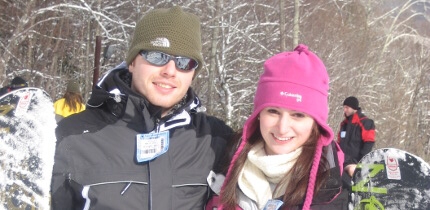 Chris Snowboarding