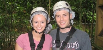 Chris Zip Lining